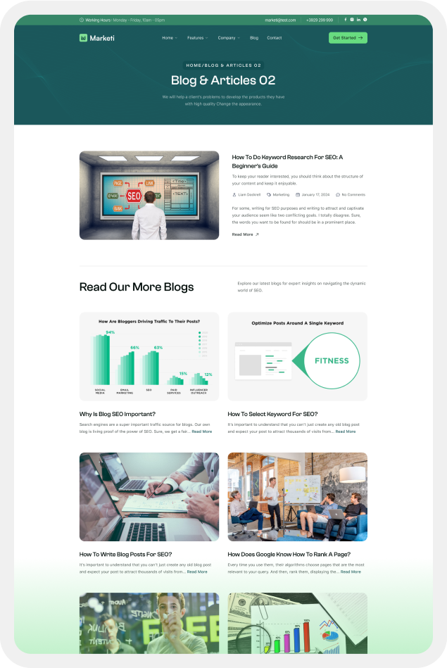 Marketi – SEO Digital Marketing NextJS Template