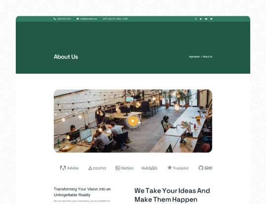 Agenshark – Startup Agency HTML Template