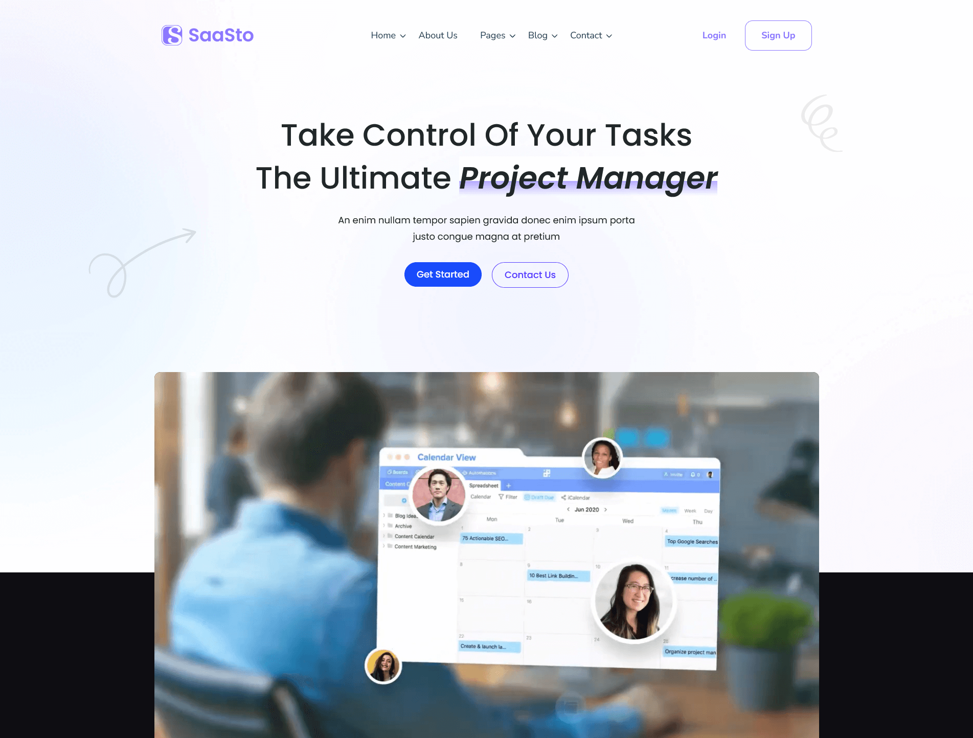 Saasto – Software & Startup SaaS WordPress Theme