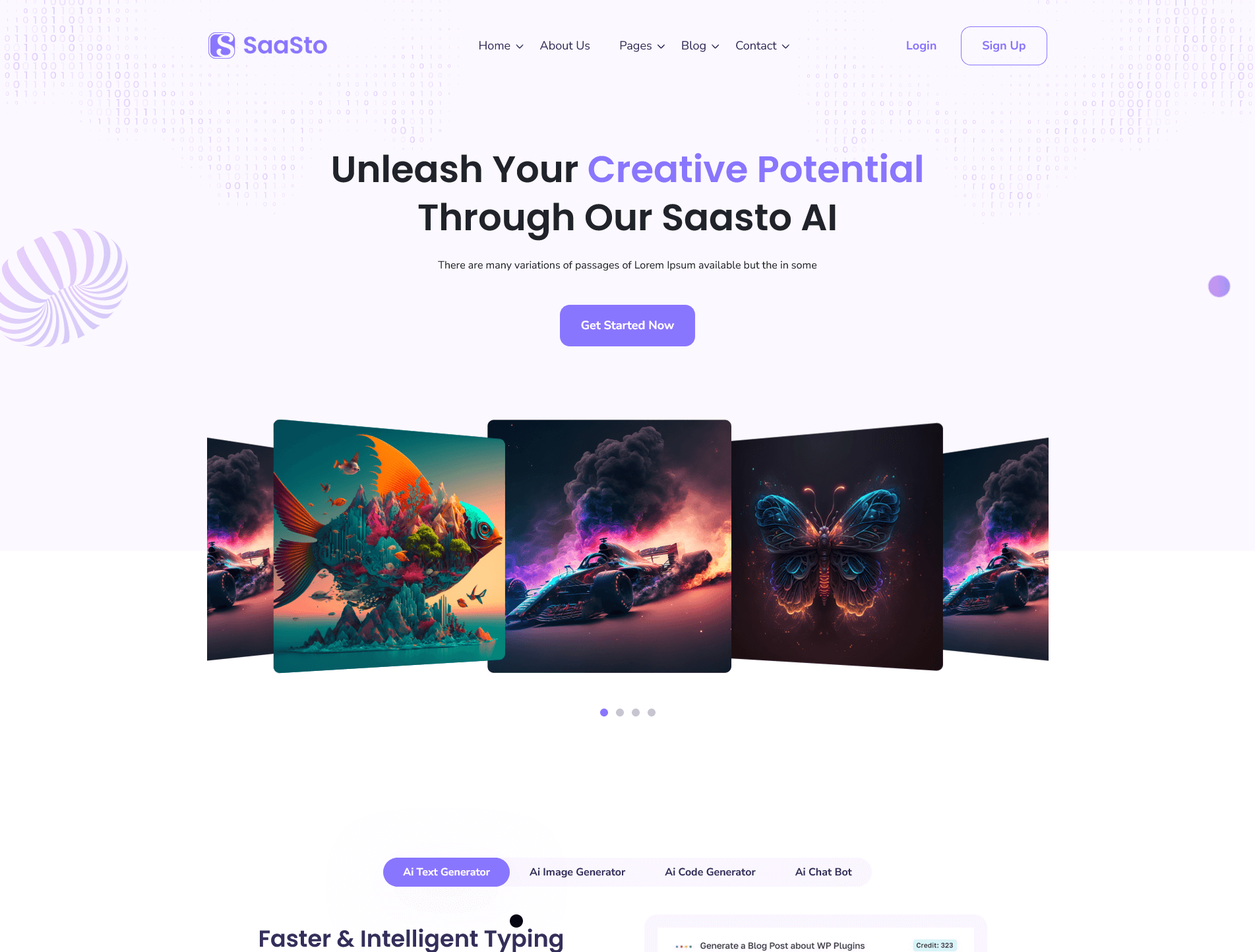 Saasto – Software & Startup SaaS WordPress Theme