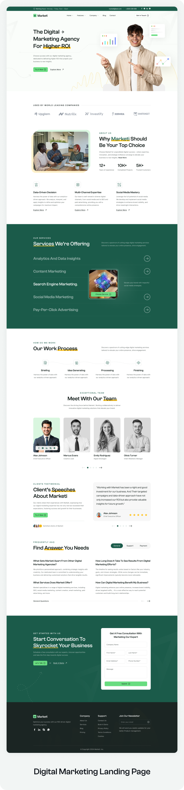 Marketi – SEO Digital Marketing Elementor WordPress Theme