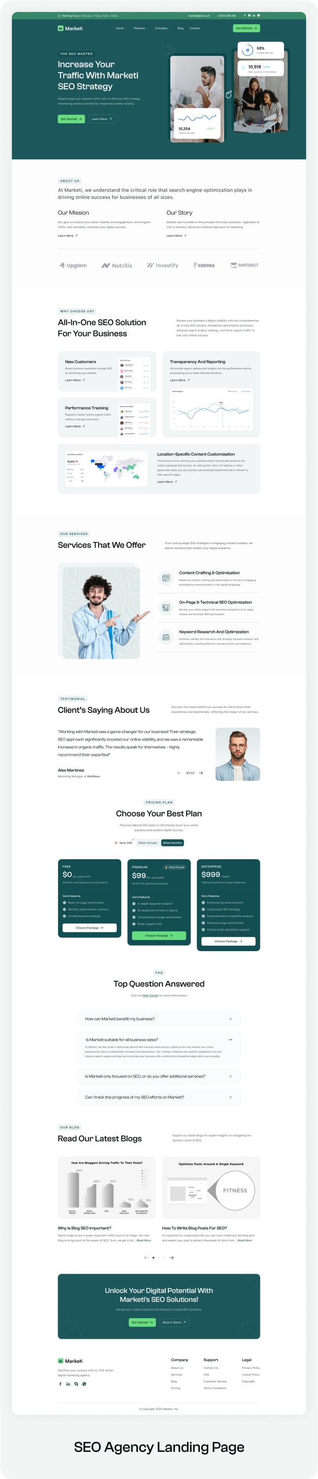 Marketi – SEO Digital Marketing NextJS Template