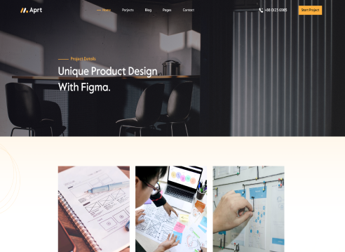 Aprt – Digital Agency & Multipurpose HTML Template