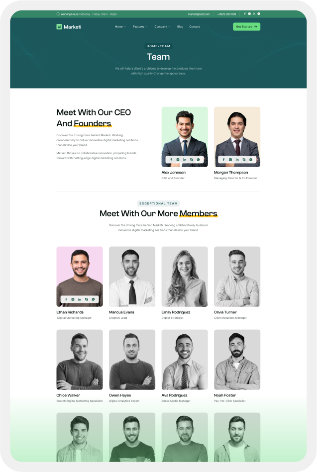 Marketi – SEO Digital Marketing Elementor WordPress Theme