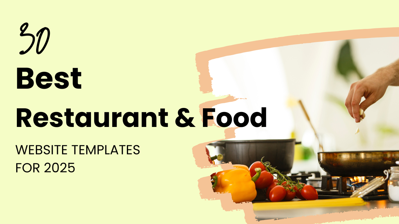 Best Food & Restaurant Website Templates