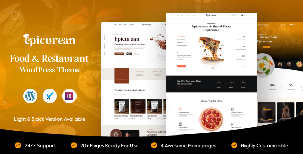 Epicurean - Food & Restaurant Theme