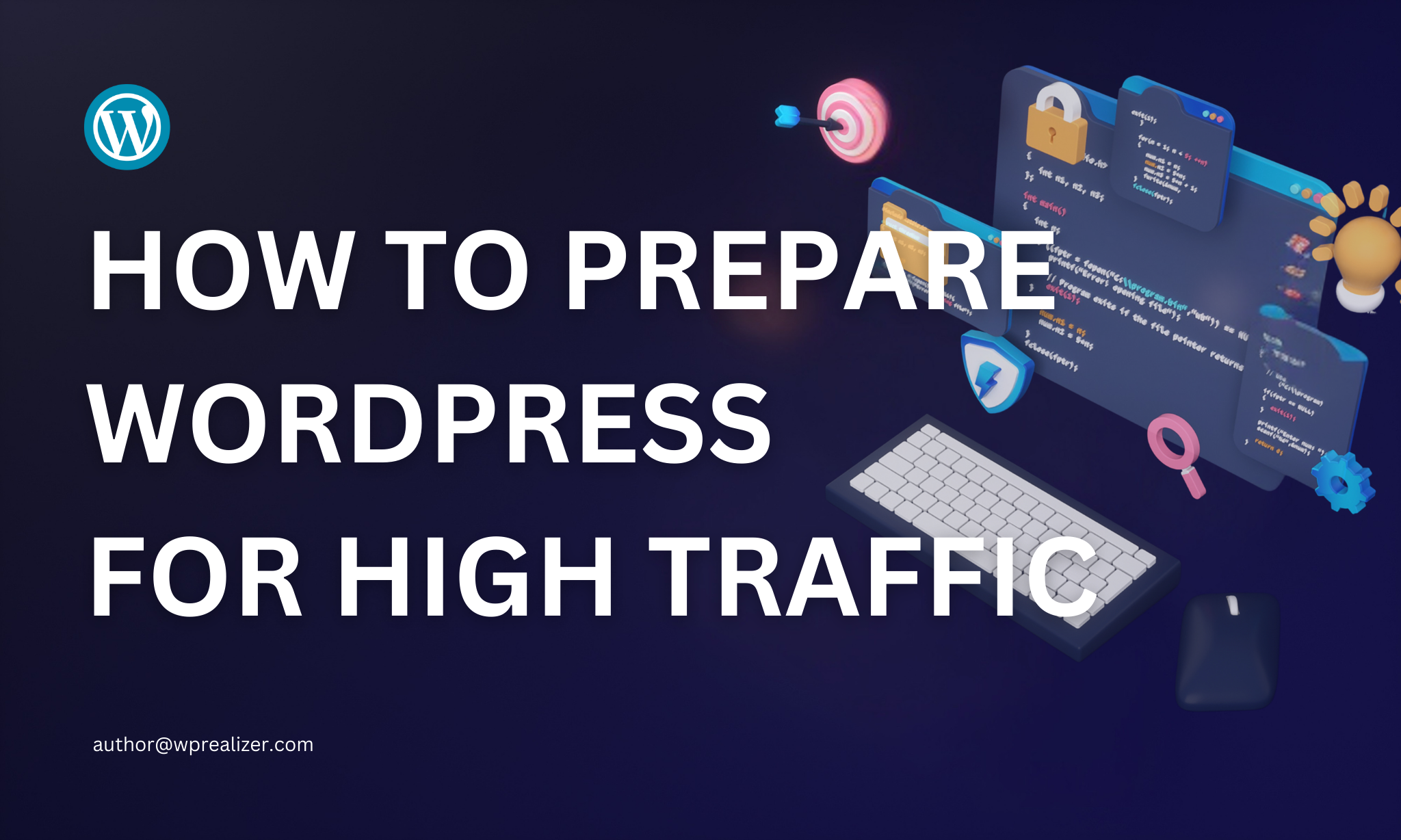 prepare wordpress for high traffic