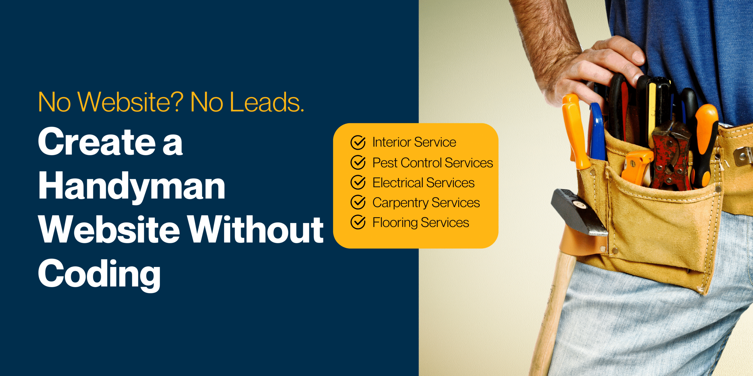 Create Handyman Website Using WordPress